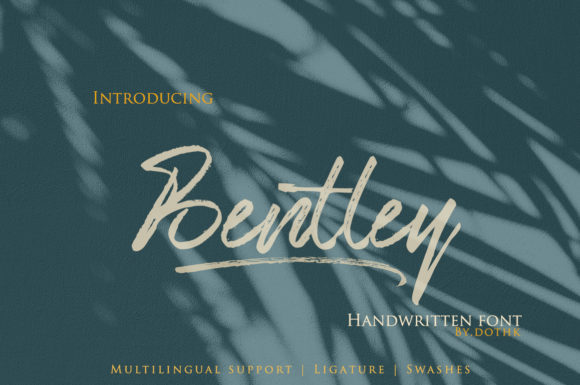 Bentley Script Font