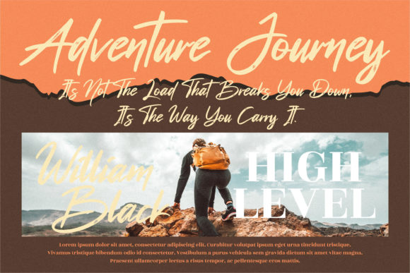Beratone Emadre Font Poster 3