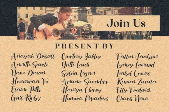 Berdiri Sendiri Font Poster 12