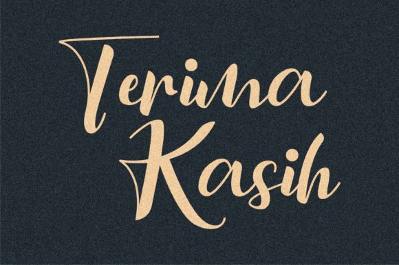 Berdiri Sendiri Font Poster 16