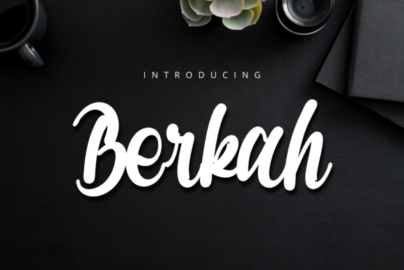 Berkah Font Poster 1