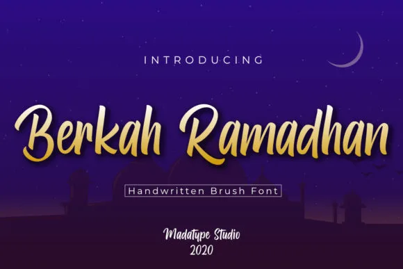 Berkah Ramadhan Font Berkah Ramadhan Font Poster 1