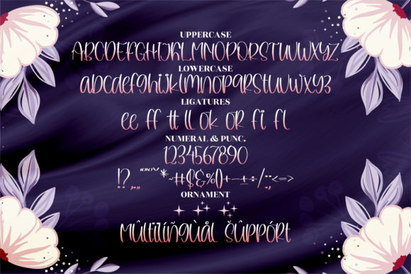 Berline Spark Font Poster 9