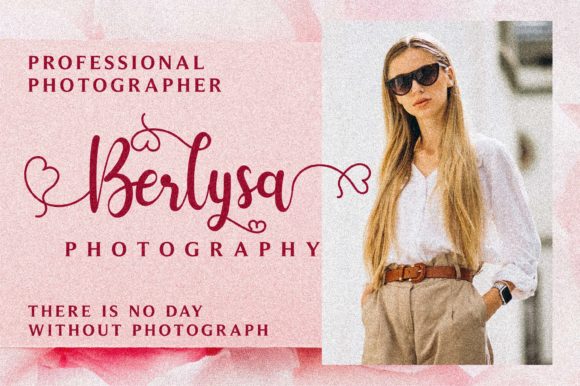 Berlysa Font Poster 8