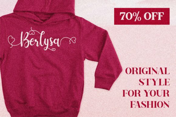 Berlysa Font Poster 10