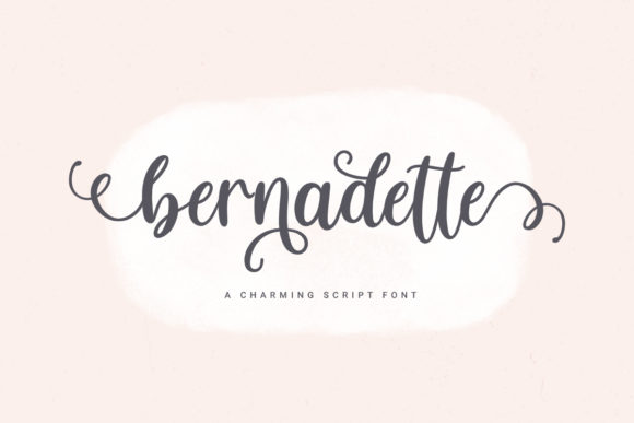 Bernadette Font Poster 1