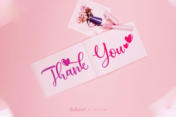 Berthalia Font Poster 12