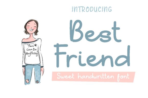 Best Friend Font Poster 1