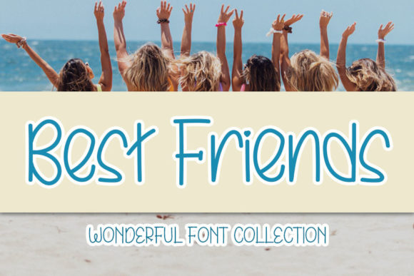 Best Friends Font Poster 1