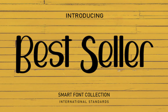 Best Seller Font Poster 1