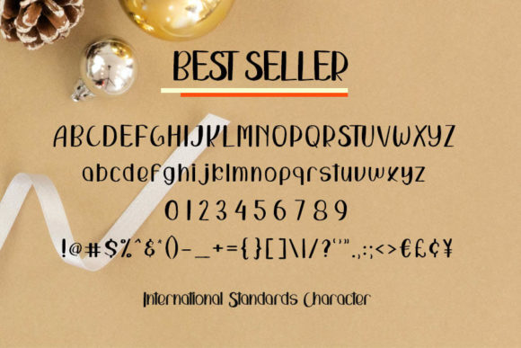Best Seller Font Poster 3