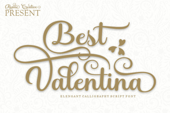 Best Valentina Font Poster 1