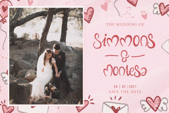 Best Valentine Font Poster 3