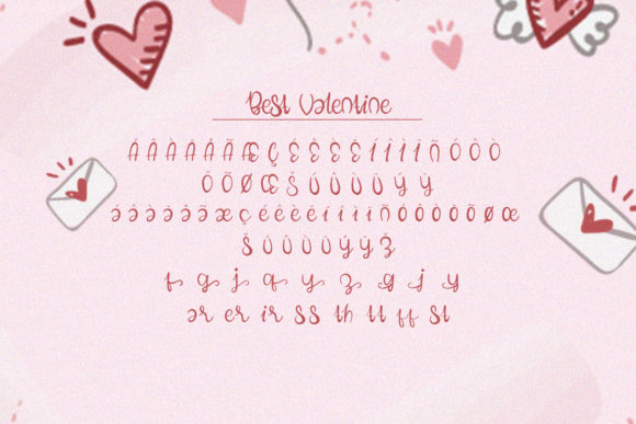 Best Valentine Font Poster 8