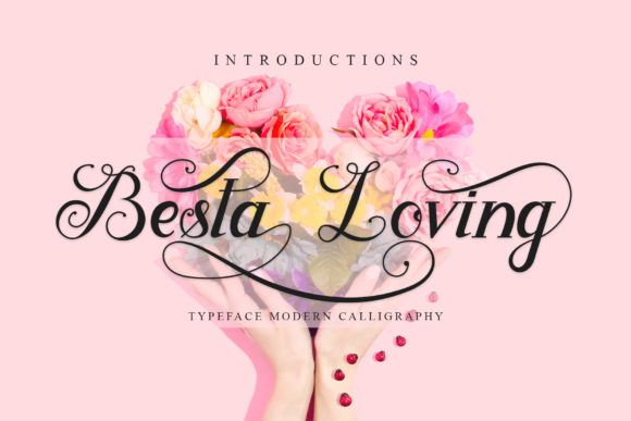 Besta Loving Font Poster 1
