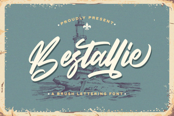 Bestallie Font Poster 1