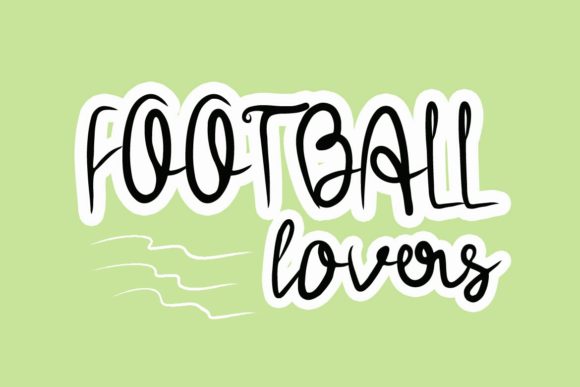 Bestgoals Font Poster 4