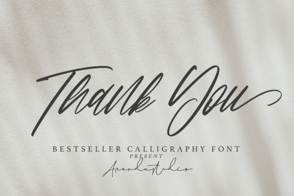 Bestseller Font Poster 9