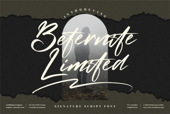 Beternite Limited Font