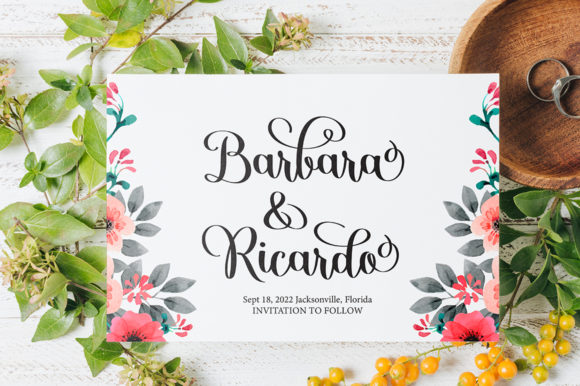 Bethadiya Font Poster 3