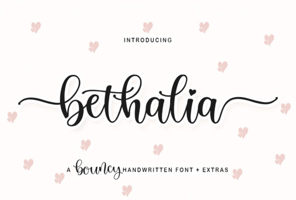 Bethalia Font Poster 1