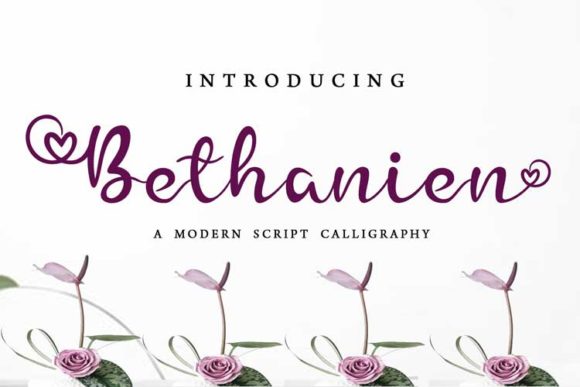 Bethanien Font Poster 1