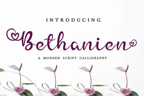 Bethanien Font Bethanien Font Poster 1