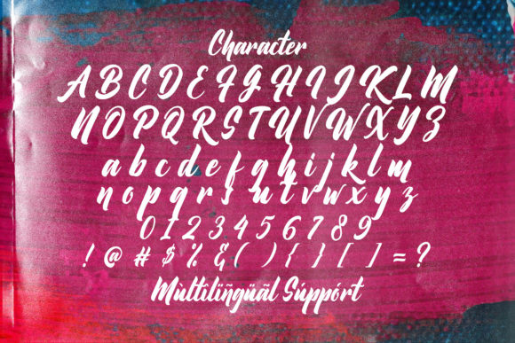 Bethany Kibang Font Poster 14