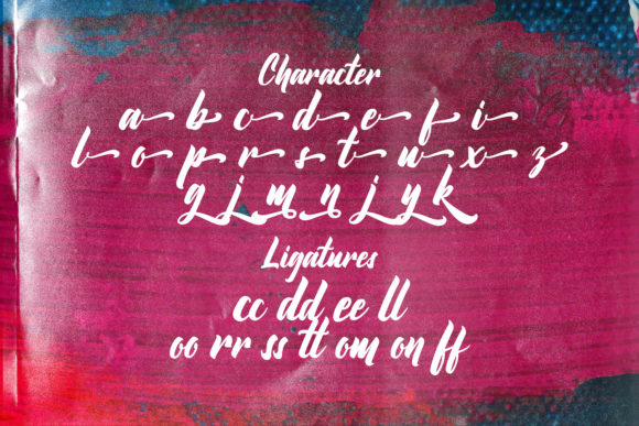 Bethany Kibang Font Poster 15