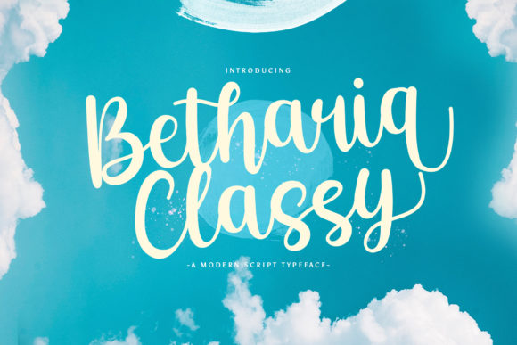 Betharia Classy Font Poster 1