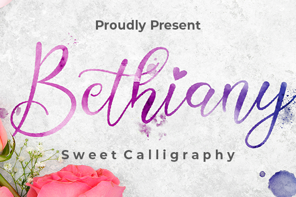 Bethiany Font Poster 1