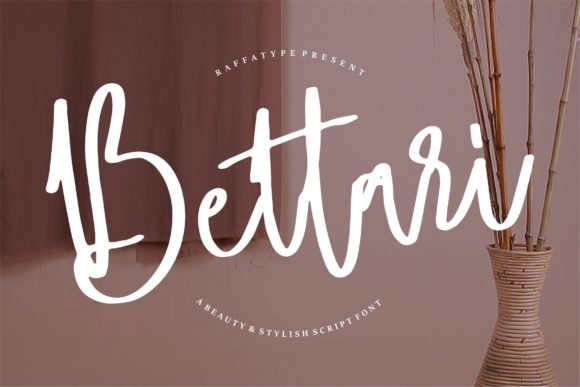 Bettari Font Poster 1