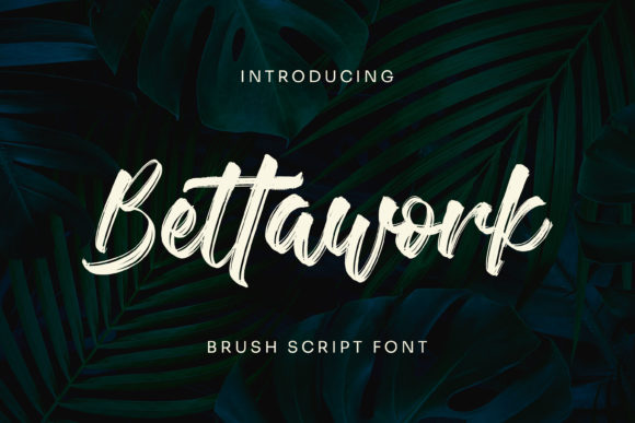 Bettawork Font Poster 1