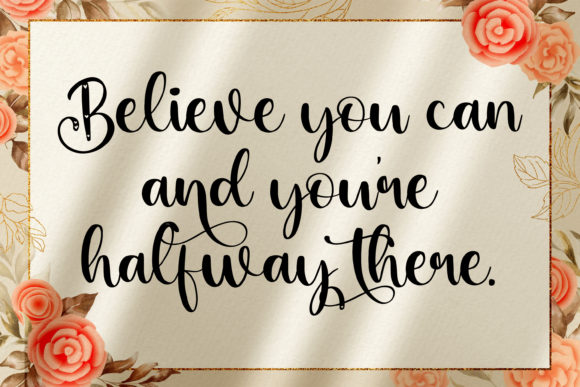 Better Lovely Font Poster 7