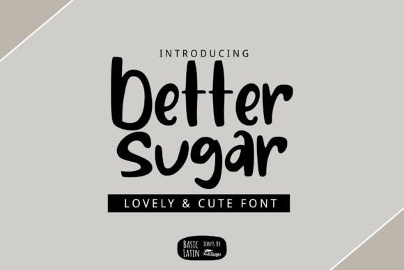 Better Sugar Font Poster 1