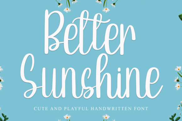 Better Sunshine Font Poster 1