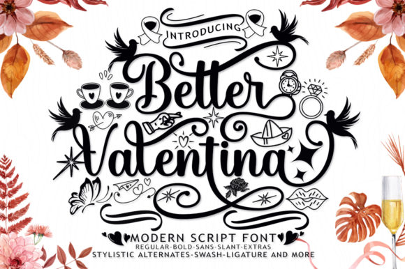 Better Valentina Duo Font