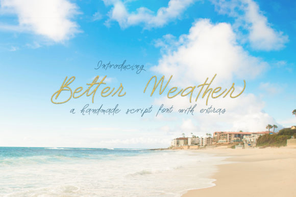 Better Weather Font