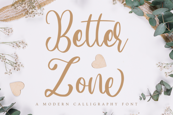 Better Zone Font Poster 1