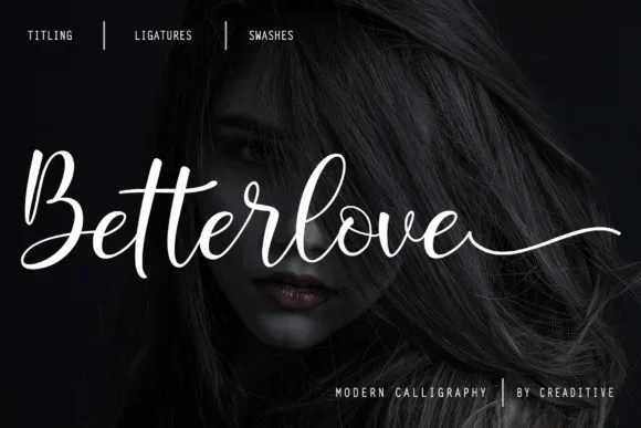 Betterlove Font Poster 1