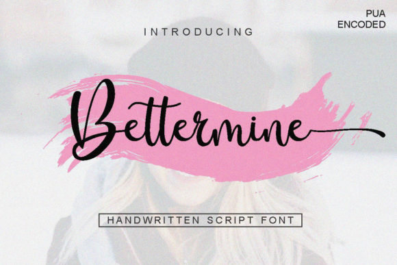 Bettermine Font Poster 1