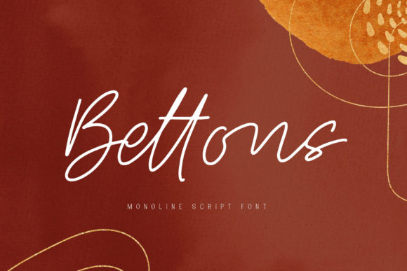 Bettons Font Poster 1