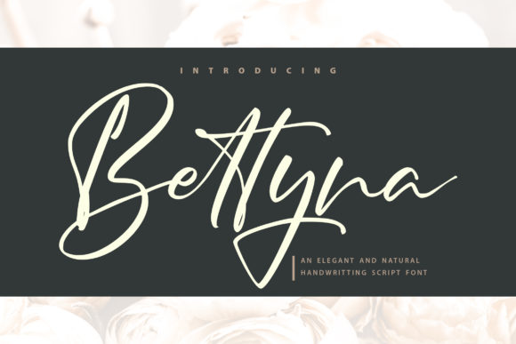 Bettyna Font Poster 1