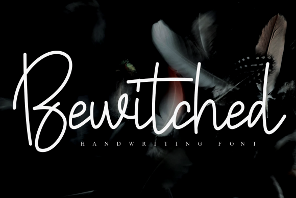 Bewitched Font Poster 1
