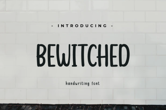 Bewitched Font Poster 1