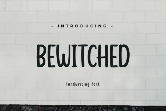 Bewitched Font Bewitched Font Poster 1