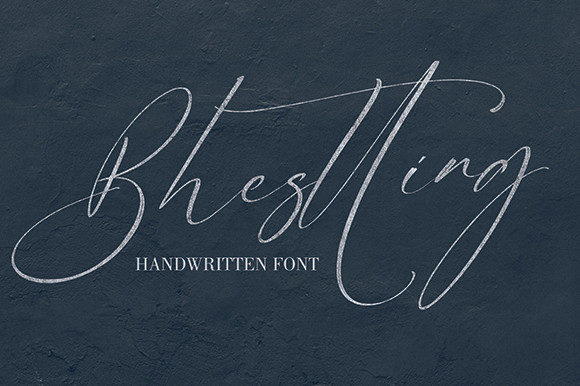 Bhesting Font Poster 1