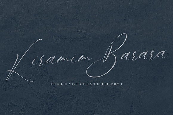 Bhesting Font Poster 2