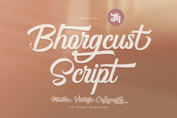 Bhorgcust Font Poster 1