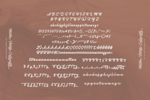 Bhorgcust Font Poster 10